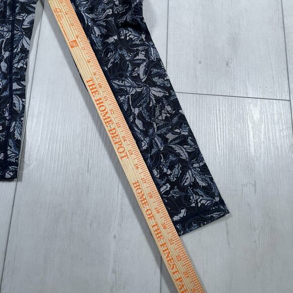 Lululemon Wunder Under Crop Leggings High Rise 21" Blue Luxtreme Women's 4 - Picture 9 of 11